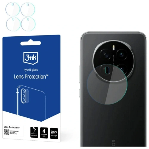 Kup Ochrona na obiektyw aparatu 3MK Lens Protection do Honor Magic7 Pro [4 PACK] - 3MK16094 - {ean13} - Sklep Home Screen
