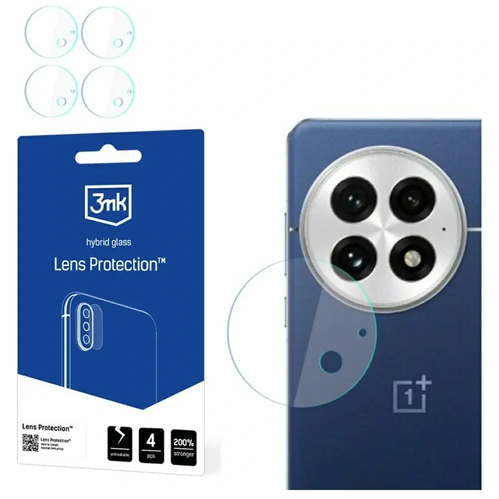 Ochrona na obiektyw aparatu 3MK Lens Protection do OnePlus 13 [4 PACK]