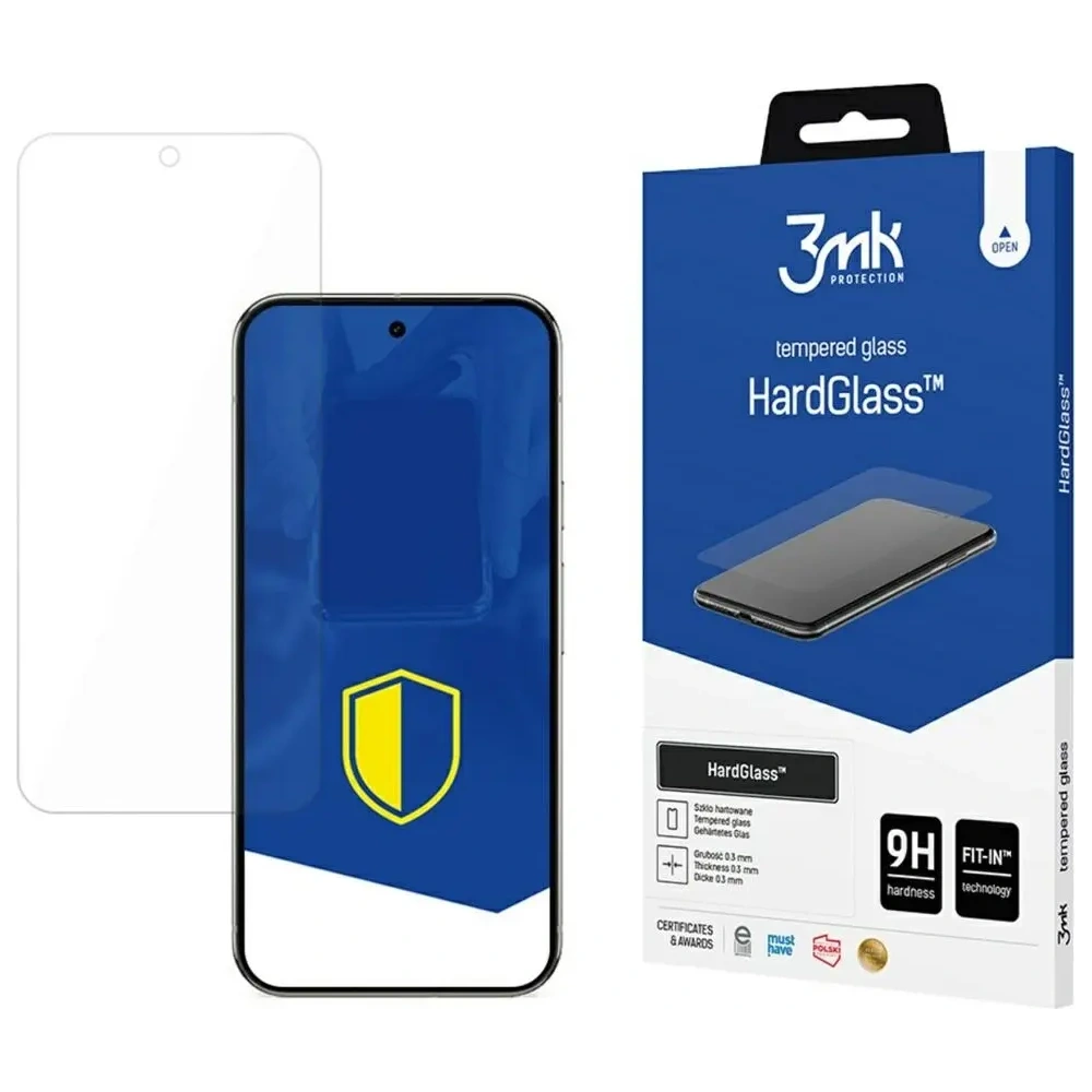 Szkło hartowane 3MK HardGlass do Google Pixel 9 Pro