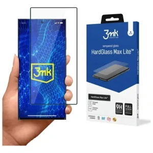 Kup Szkło hartowane 3MK HardGlass Max Lite do Samsung Galaxy S24 Ultra czarny - 3MK16160 - {ean13} - Sklep Home Screen