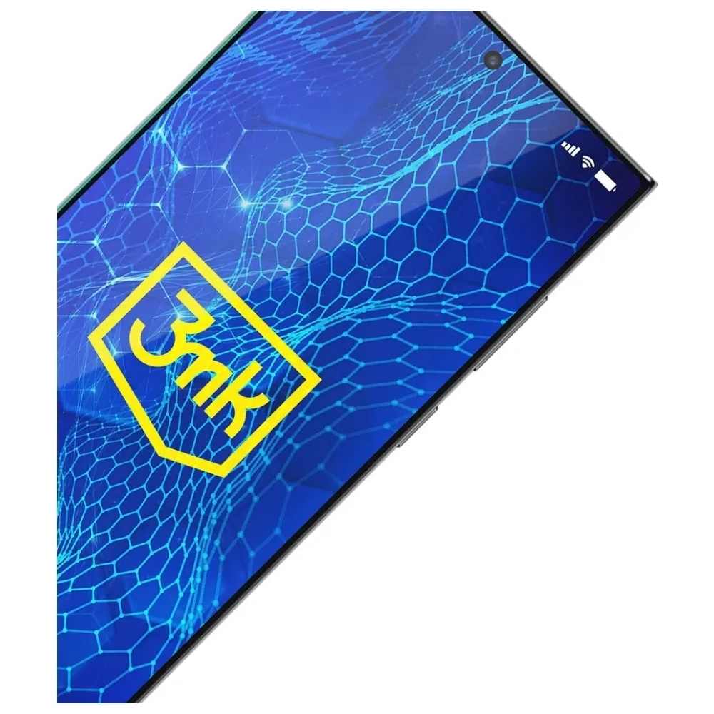 Szkło hartowane 3MK HardGlass Max Lite do Samsung Galaxy S24 Ultra czarny