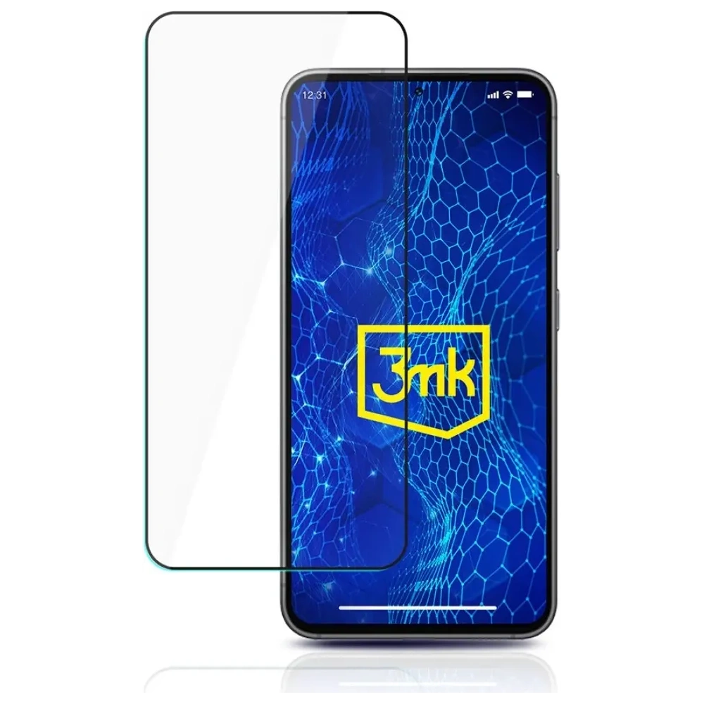 Szkło hartowane 3MK HardGlass Max Lite do Samsung Galaxy S24+ Plus czarny