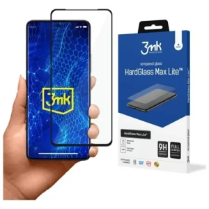 Kup Tempered glass 3MK HardGlass Max Lite für Xiaomi Redmi Note 13 Pro+ Plus schwarz - 3MK16165 - {ean13} - Sklep Home Screen