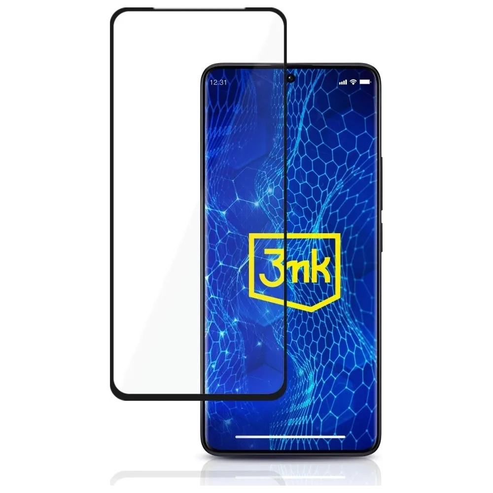Szkło hartowane 3MK HardGlass Max Lite do Xiaomi Redmi Note 13 Pro+ Plus czarny