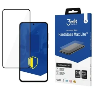 Kup Gehärtetes Glas 3MK HardGlass Max Lite für Samsung Galaxy S25 schwarz - 3MK16166 - {ean13} - Sklep Home Screen