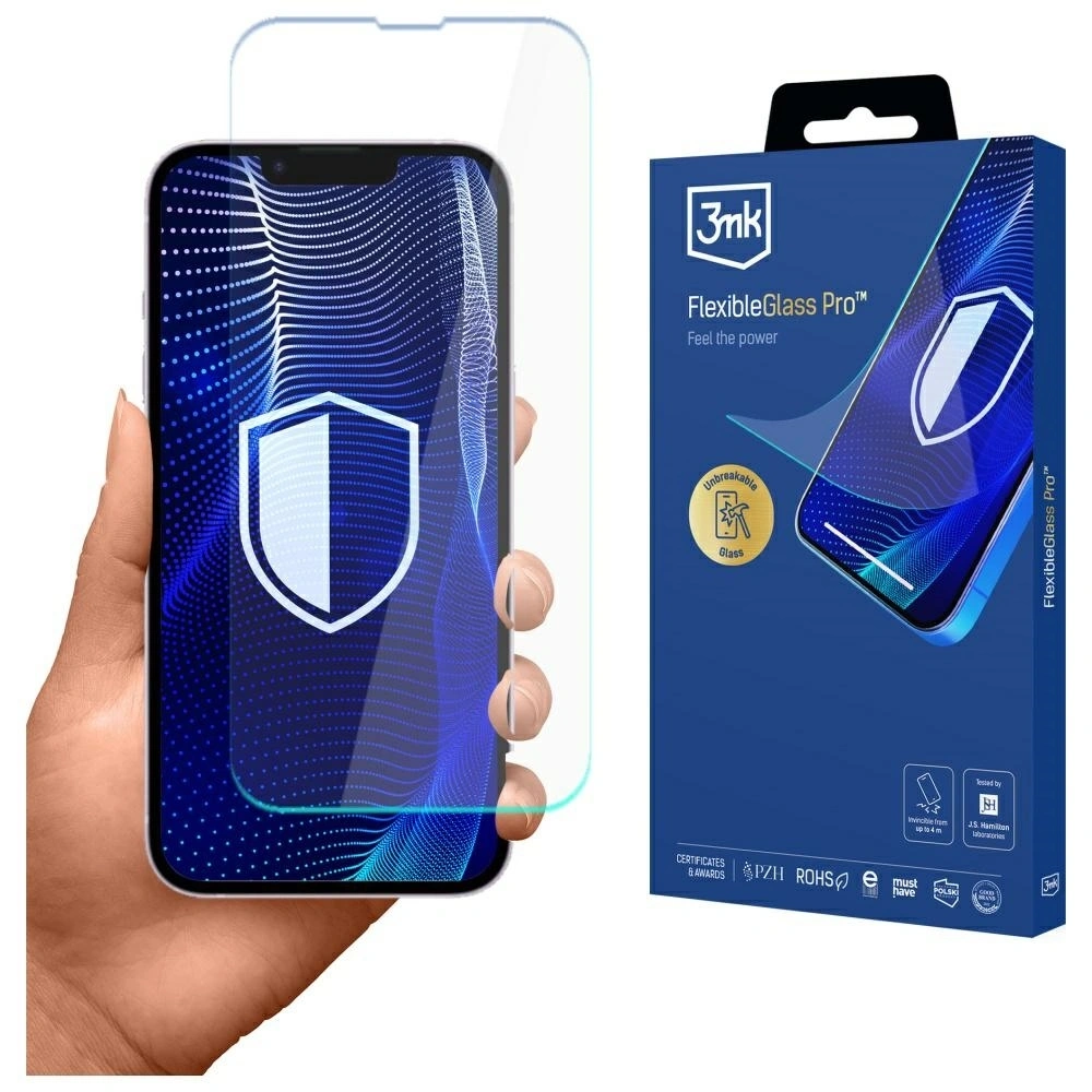 Szkło hybrydowe 3MK FlexibleGlass Pro do Apple iPhone 16E