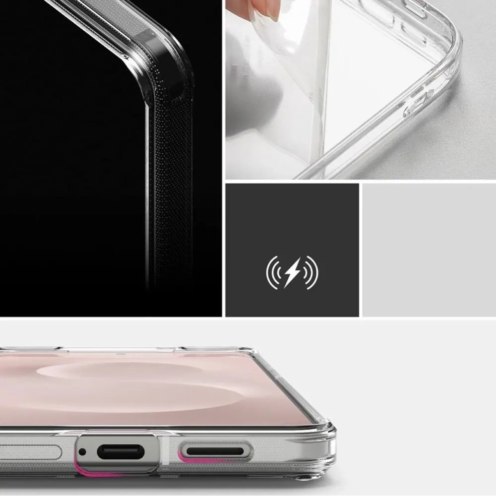 Etui Ringke Fusion Samsung Galaxy S25 Edge Clear