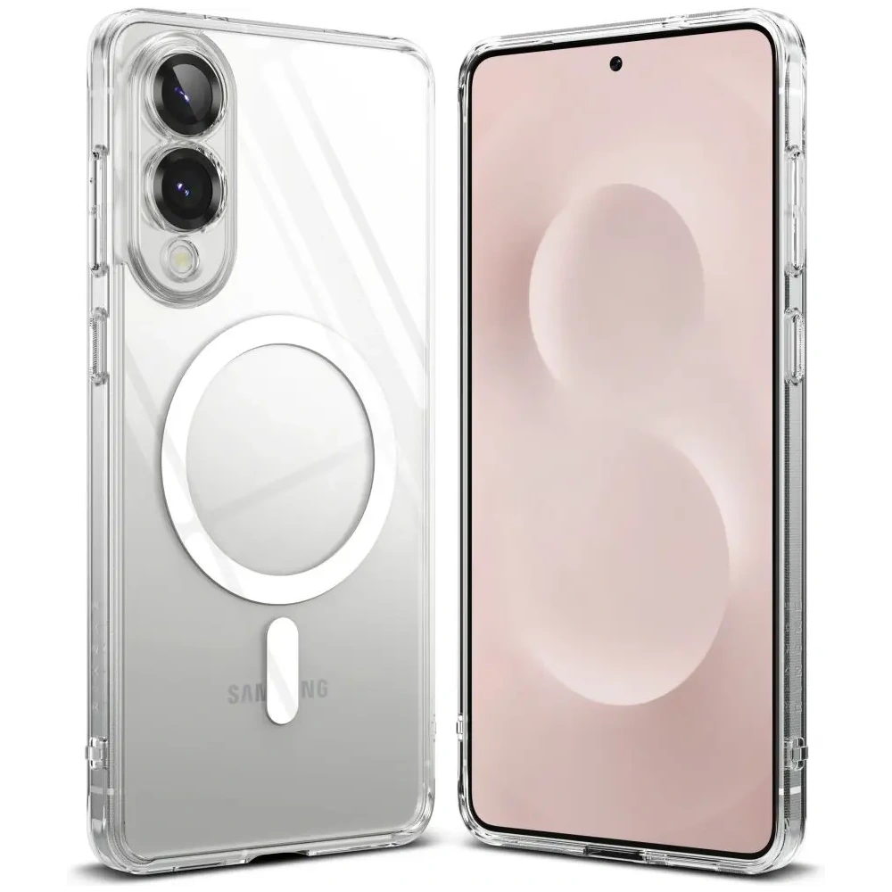 Etui Ringke Fusion Magnetic MagSafe Samsung Galaxy S25 Edge Clear