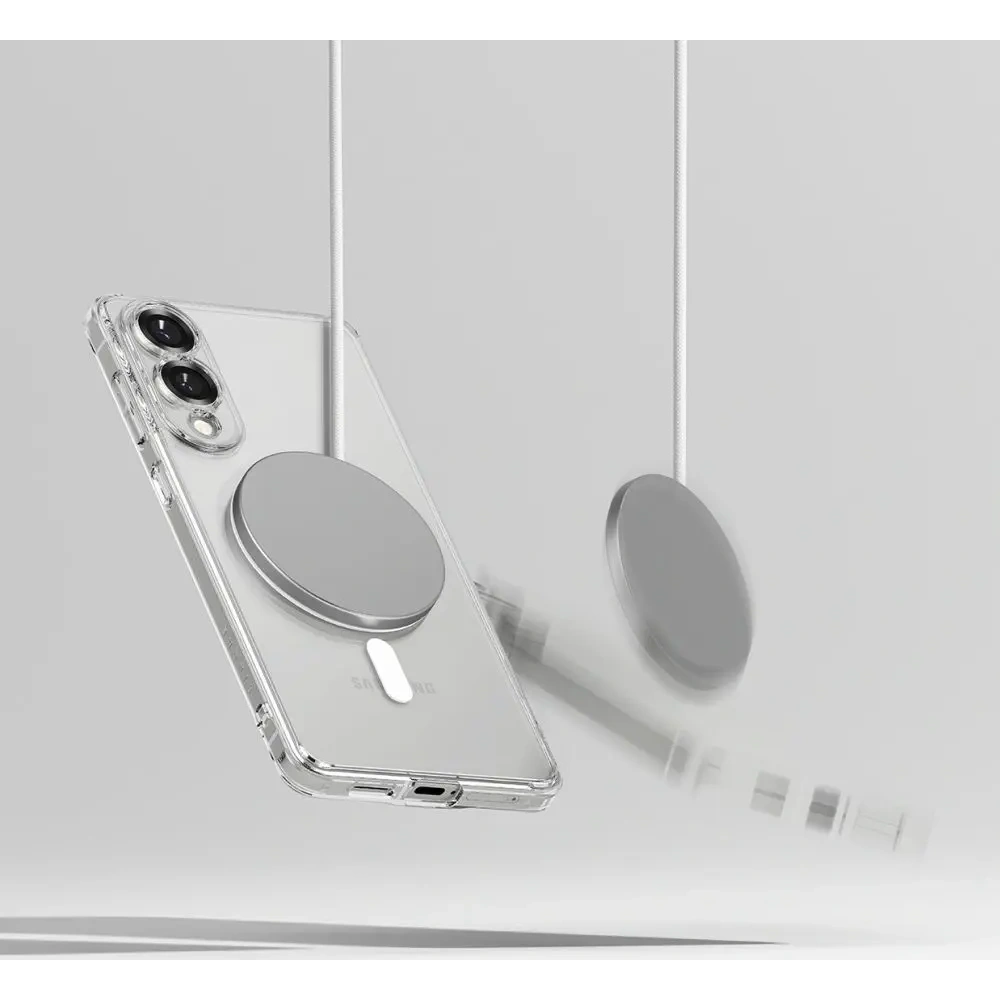 Etui Ringke Fusion Magnetic MagSafe Samsung Galaxy S25 Edge Clear