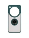 Buy Bizon Case Hybrid Ring Xiaomi 15 Ultra smoked with a dark green frame - BIZ9155 - {ean13} - Home Screen Store Europe