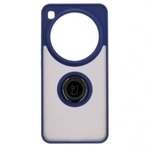 Buy Bizon Case Hybrid Ring Xiaomi 15 Ultra smoky with a navy blue frame - BIZ9156 - {ean13} - Home Screen Store Europe