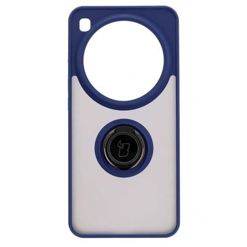 Kup Bizon Case Hybrid Ring Xiaomi 15 Ultra kouřový s námořnickým modrým rámem - BIZ9156 - {ean13} - Sklep Home Screen