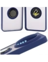 Buy Bizon Case Hybrid Ring Xiaomi 15 Ultra smoky with a navy blue frame - BIZ9156 - {ean13} - Home Screen Store Europe