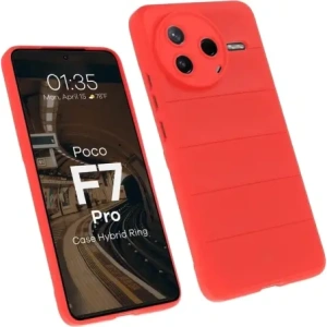 Buy Bizon Case Tur Xiaomi Poco F7 Pro red - BIZ9157 - {ean13} - Home Screen Store Europe