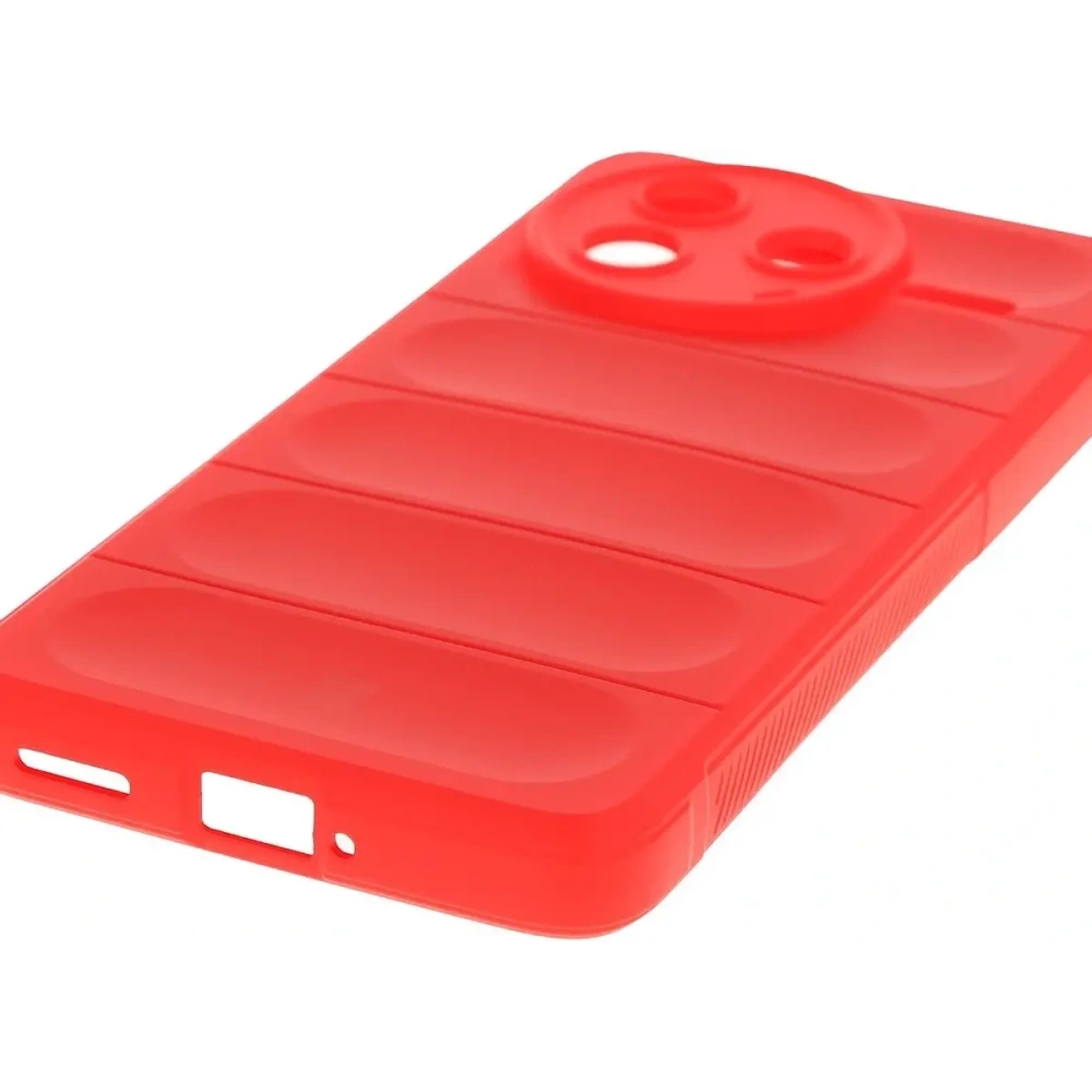 Pancerne etui Bizon Case Tur do Xiaomi Poco F7 Pro czerwone