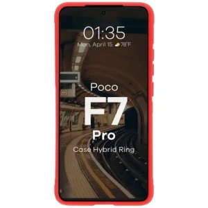 Buy Bizon Case Tur Xiaomi Poco F7 Pro red - BIZ9157 - {ean13} - Home Screen Store Europe