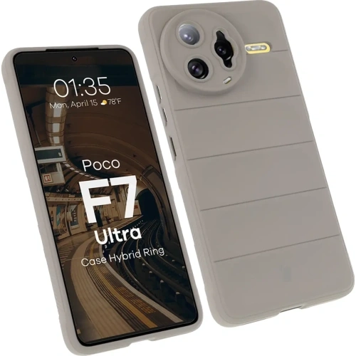 Kup Bizon Case Tur Xiaomi Poco F7 Ultra hellgrau - BIZ9161 - {ean13} - Sklep Home Screen
