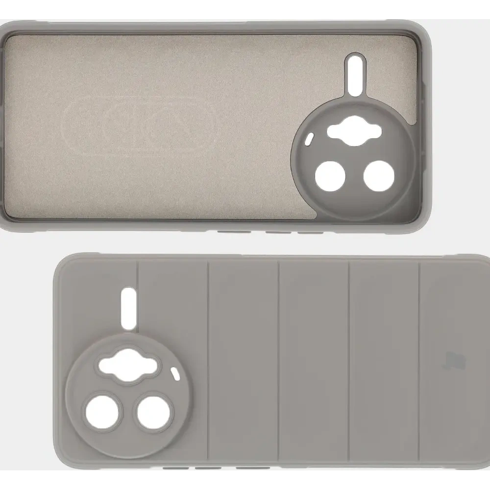 Pancerne etui Bizon Case Tur do Xiaomi Poco F7 Ultra jasnoszare