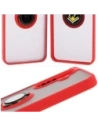 Buy Bizon Case Hybrid Ring Samsung Galaxy A36 5G smoky with a red frame - BIZ9163 - {ean13} - Home Screen Store Europe