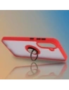 Buy Bizon Case Hybrid Ring Samsung Galaxy A36 5G smoky with a red frame - BIZ9163 - {ean13} - Home Screen Store Europe