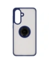 Kup Bizon Case Hybrid Ring Samsung Galaxy A36 5G kouřový s námořnickým modrým rámem - BIZ9164 - {ean13} - Sklep Home Screen