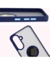 Kup Bizon Case Hybrid Ring Samsung Galaxy A36 5G kouřový s námořnickým modrým rámem - BIZ9164 - {ean13} - Sklep Home Screen