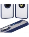 Kup Bizon Case Hybrid Ring Samsung Galaxy A36 5G kouřový s námořnickým modrým rámem - BIZ9164 - {ean13} - Sklep Home Screen