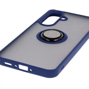 Buy Bizon Case Hybrid Ring Samsung Galaxy A36 5G smoky with a navy blue frame - BIZ9164 - {ean13} - Home Screen Store Europe