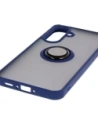 Kup Bizon Case Hybrid Ring Samsung Galaxy A36 5G kouřový s námořnickým modrým rámem - BIZ9164 - {ean13} - Sklep Home Screen