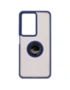 Kup Etui z uchwytem na palec Bizon Case Hybrid Ring do Realme C75 4G / 14x 5G przydymione z granatową ramką - BIZ9165 - {ean13} - Sklep Home Screen