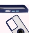 Kup Bizon Case Hybrid Ring Realme C75 4G / 14x 5G fumuriu cu un cadru albastru închis - BIZ9165 - {ean13} - Sklep Home Screen