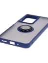 Kup Bizon Case Hybrid Ring Realme C75 4G / 14x 5G fumuriu cu un cadru albastru închis - BIZ9165 - {ean13} - Sklep Home Screen