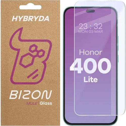 Kup Elastyczne szkło hybrydowe Bizon Glass Mule do Honor 400 Lite - BIZ9166 - {ean13} - Sklep Home Screen