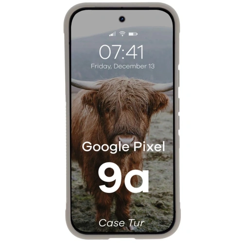 Kup Bizon Case Tur Google Pixel 9a světle šedá - BIZ9167 - {ean13} - Sklep Home Screen