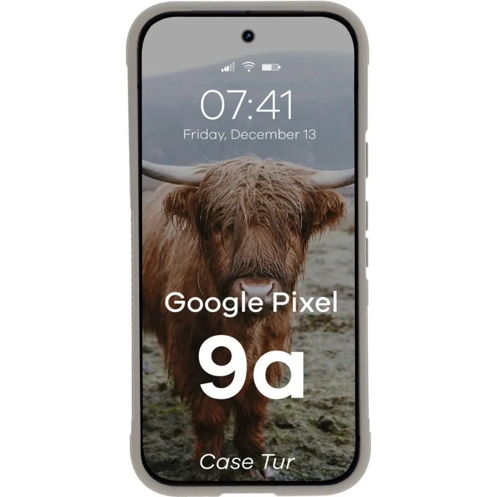Pancerne etui Bizon Case Tur do Google Pixel 9a jasnoszare