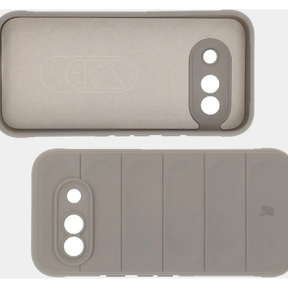 Pancerne etui Bizon Case Tur do Google Pixel 9a jasnoszare