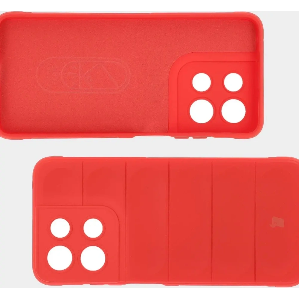 Pancerne etui Bizon Case Tur do Motorola Moto G15 / G15 Power czerwone