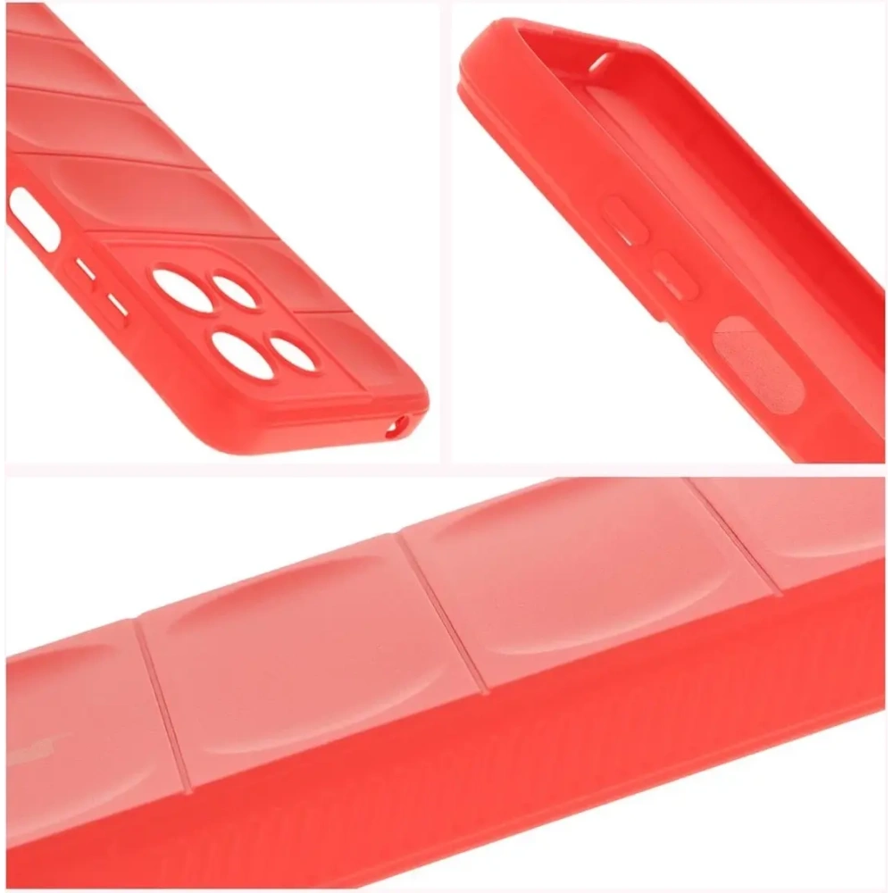 Pancerne etui Bizon Case Tur do Motorola Moto G15 / G15 Power czerwone