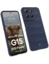 Husă Bizon Tur Motorola Moto G15 / G15 Power albastru marin