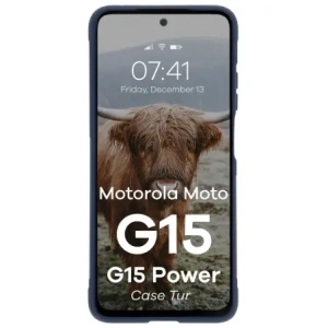 Kup Husă Bizon Tur Motorola Moto G15 / G15 Power albastru marin - BIZ9171 - {ean13} - Sklep Home Screen