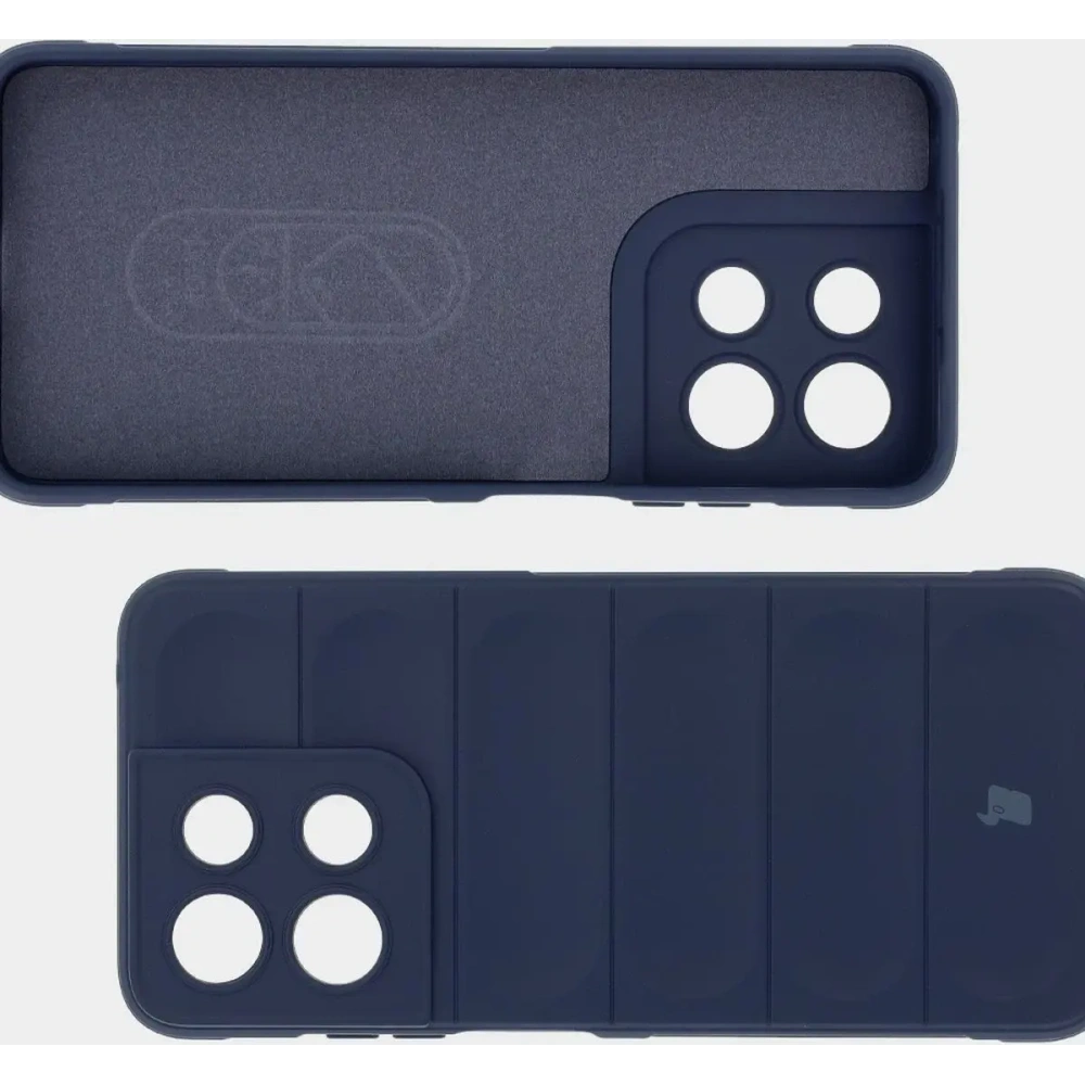 Pancerne etui Bizon Case Tur do Motorola Moto G15 / G15 Power granatowe