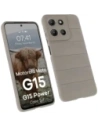 Husă Bizon pentru Motorola Moto G15 / G15 Power gri deschis