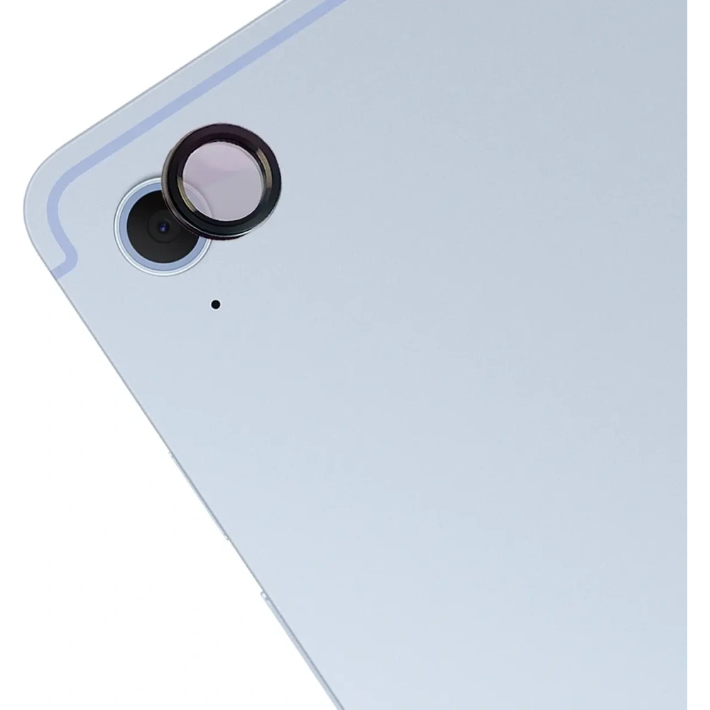 Szkło na aparat Bizon Glass Tab Snap Lens do Samsung Galaxy Tab S10 FE+ Plus czarna ramka