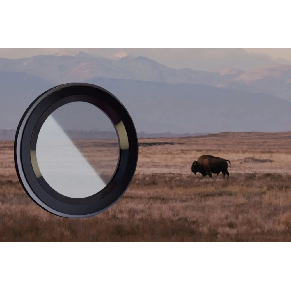 Szkło na aparat Bizon Glass Tab Snap Lens do Samsung Galaxy Tab S10 FE+ Plus czarna ramka