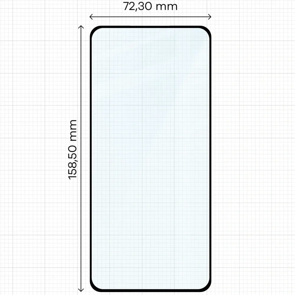 2x szkło na ekran + 1x na aparat Bizon Edge 3D Pack do Realme 14 Pro 5G