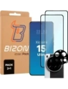 Kup Bizon Edge 2 csomag 2x edzett üveg + 1x lencsevédő Xiaomi 15 Ultra - BIZ9176 - {ean13} - Sklep Home Screen