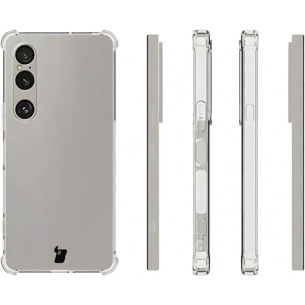 Elastyczne etui Bizon Case Salpa do Sony Xperia 1 VII przezroczyste