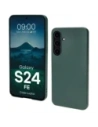 Etui Bizon Case Łupka do Samsung Galaxy S24 FE zielone