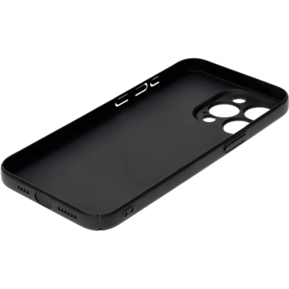 Etui Bizon Case Łupka do Apple iPhone 15 Pro Max czarne