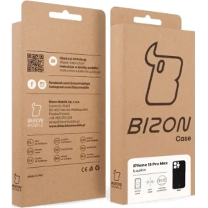 Kup Bizon Case Lupka Apple iPhone 15 Pro Max schwarz - BIZ9180 - {ean13} - Sklep Home Screen